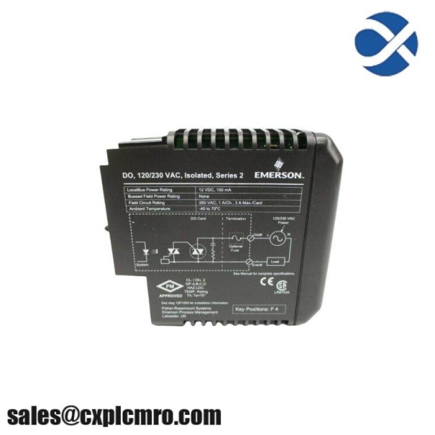 EMERSON A6370D Custom Industrial Control Module