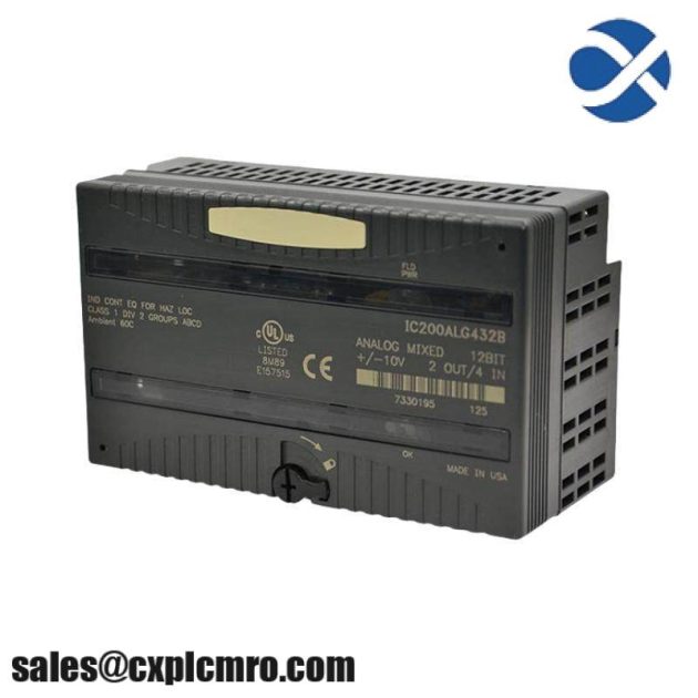 GE BK698A201S12 Control Module for Industrial Automation