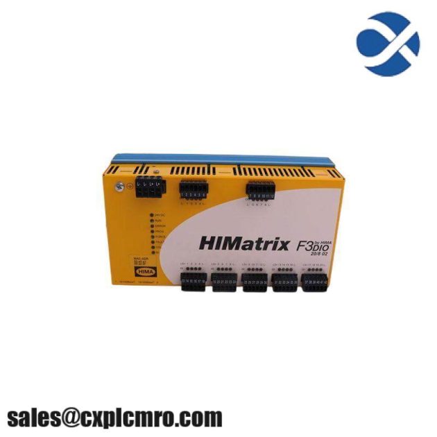 HIMA F3DIO20/802 - 16-Channel Digital Input Module for Industrial Control Systems